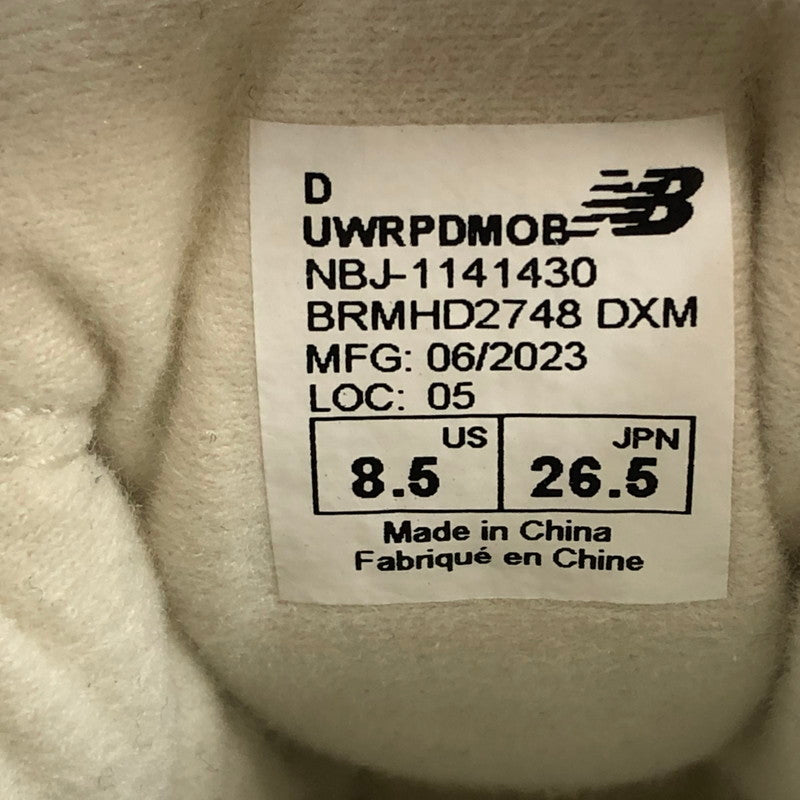 【中古品】【メンズ】 NEW BALANCE ニューバランス NBJ-114130 スニーカー シューズ 靴 162-251208-hn-06-fur サイズ：26.5cm US 8.5 カラー：グレー/クリーム/ホワイト系 万代Net店