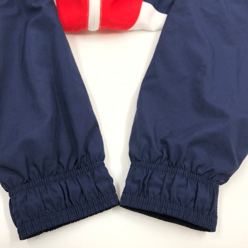 【中古品】【メンズ】 PUMA プーマ RETRO WOVEN TRAINING JACKET 846463 レトロ ウーブントレーニングジャケット アウター 148-261028-hn-02-fur サイズ：XXL カラー：ネイビー/レッド/ホワイト 万代Net店