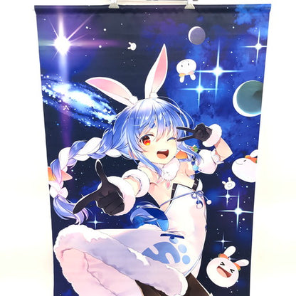 【中古品】 ホロライブ 兎田ぺこら 誕生日記念2023 等身大タペストリー 054-260814-ma-05-fur 万代Net店
