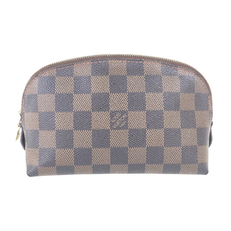 【中古美品】【メンズ/レディース】 LOUIS VUITTON ルイ・ヴィトン ダミエ ポシェット コスメティック　エベヌ N47516 CA0025 179-251216-SY-01-iwa カラー：ダミエ 万代Net店
