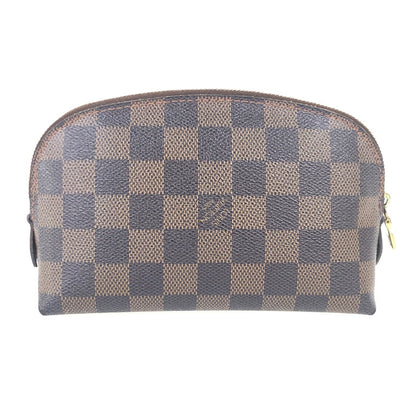 【中古美品】【メンズ/レディース】 LOUIS VUITTON ルイ・ヴィトン ダミエ ポシェット コスメティック　エベヌ N47516 CA0025 179-251216-SY-01-iwa カラー：ダミエ 万代Net店