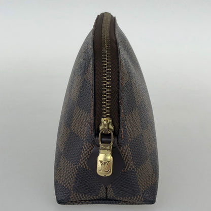 【中古美品】【メンズ/レディース】 LOUIS VUITTON ルイ・ヴィトン ダミエ ポシェット コスメティック　エベヌ N47516 CA0025 179-251216-SY-01-iwa カラー：ダミエ 万代Net店