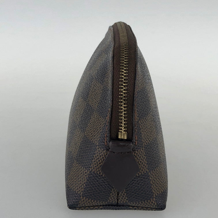 【中古美品】【メンズ/レディース】 LOUIS VUITTON ルイ・ヴィトン ダミエ ポシェット コスメティック　エベヌ N47516 CA0025 179-251216-SY-01-iwa カラー：ダミエ 万代Net店
