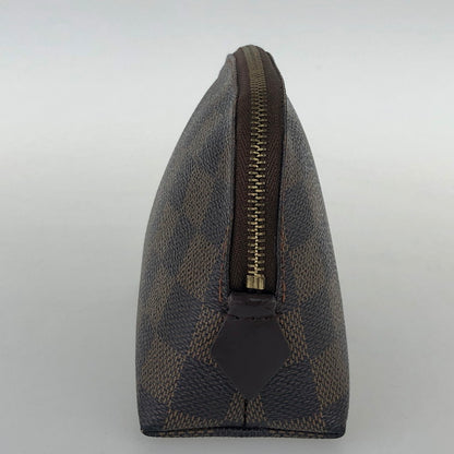 【中古美品】【メンズ/レディース】 LOUIS VUITTON ルイ・ヴィトン ダミエ ポシェット コスメティック　エベヌ N47516 CA0025 179-251216-SY-01-iwa カラー：ダミエ 万代Net店