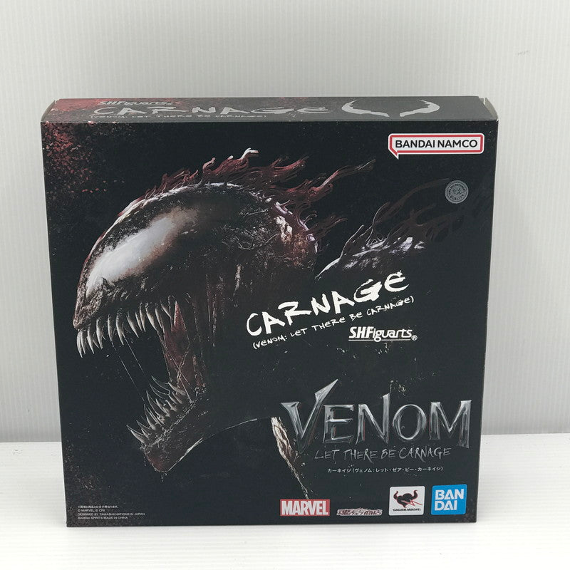 【中古品】 バンダイスピリッツ S.H.Figuarts カーネイジ ヴェノム：レット・ゼア・ビー・カーネイジ 開封済み 箱イタミあり 055-261022-ti-05-tagh 万代Net店