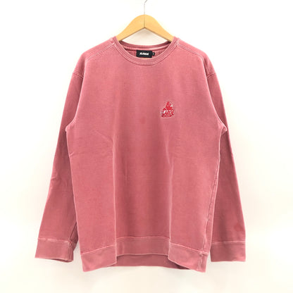 【現状渡し品】【メンズ】 XLARGE エクストララージ ロゴ刺繡 スウェットシャツ トレーナー 長袖 トップス 142-261028-hn-03-fur サイズ：M カラー：レッド系 万代Net店