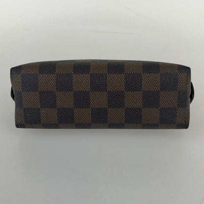 【中古美品】【メンズ/レディース】 LOUIS VUITTON ルイ・ヴィトン ダミエ ポシェット コスメティック　エベヌ N47516 CA0025 179-251216-SY-01-iwa カラー：ダミエ 万代Net店