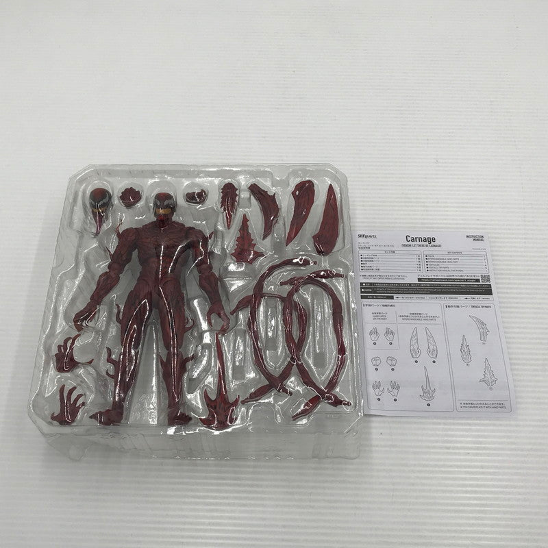 【中古品】 バンダイスピリッツ S.H.Figuarts カーネイジ ヴェノム：レット・ゼア・ビー・カーネイジ 開封済み 箱イタミあり 055-261022-ti-05-tagh 万代Net店