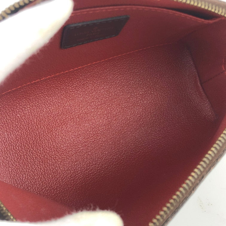 【中古美品】【メンズ/レディース】 LOUIS VUITTON ルイ・ヴィトン ダミエ ポシェット コスメティック　エベヌ N47516 CA0025 179-251216-SY-01-iwa カラー：ダミエ 万代Net店