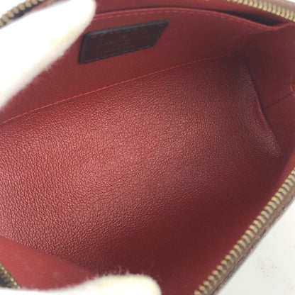 【中古美品】【メンズ/レディース】 LOUIS VUITTON ルイ・ヴィトン ダミエ ポシェット コスメティック　エベヌ N47516 CA0025 179-251216-SY-01-iwa カラー：ダミエ 万代Net店