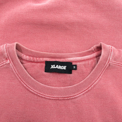 【現状渡し品】【メンズ】 XLARGE エクストララージ ロゴ刺繡 スウェットシャツ トレーナー 長袖 トップス 142-261028-hn-03-fur サイズ：M カラー：レッド系 万代Net店