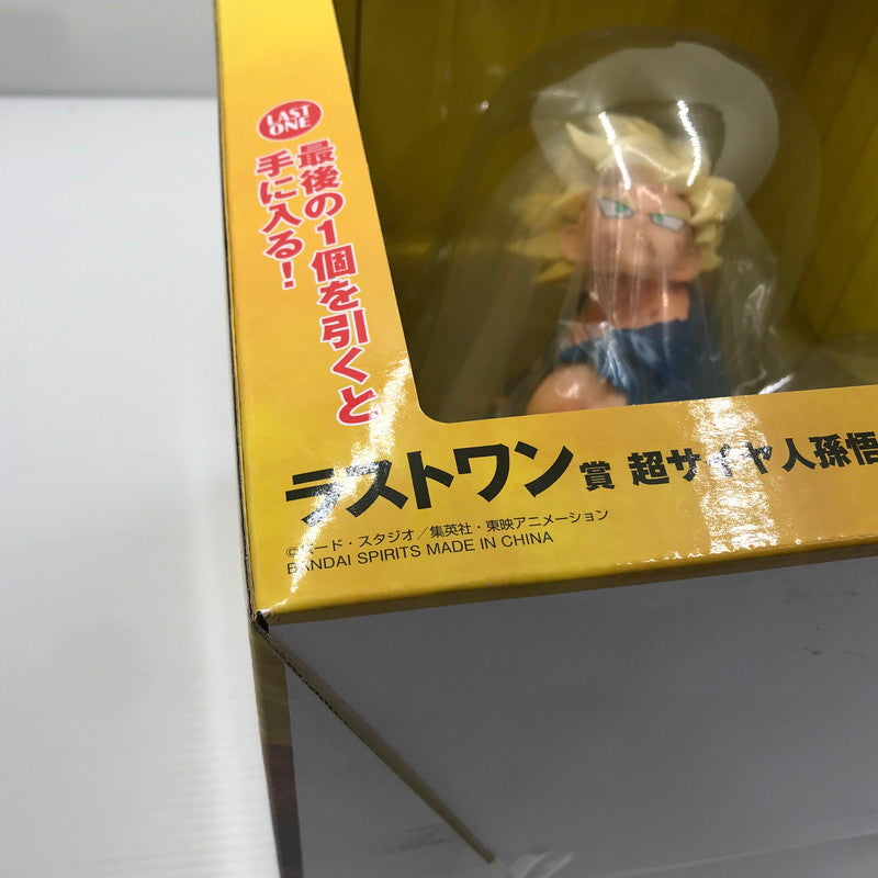 【中古美品】 一番くじ ドラゴンボール スペクタクルバトル ラストワン賞 超サイヤ人孫悟空 BURSTANT 未開封 箱イタミあり 050-260727-ti-08-tagh 万代Net店