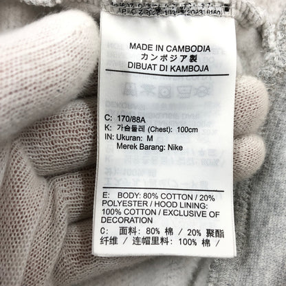 【中古品】【メンズ】 NIKE JORDAN ナイキ ジョーダン PULLOVER HOODIE IM9795-050 プルオーバーフーディー パーカー スウェット 長袖 トップス 148-261028-hn-04-fur サイズ：M カラー：グレー 万代Net店
