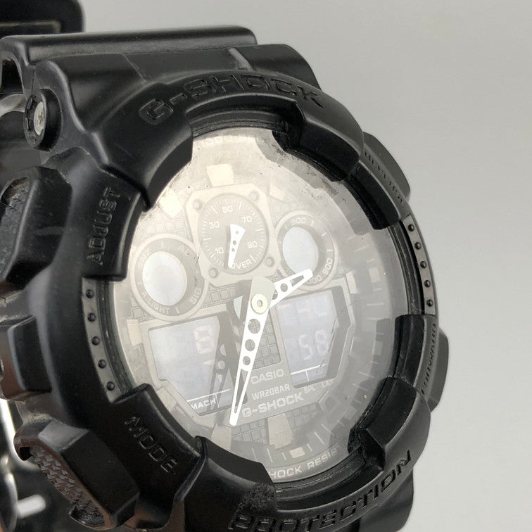 【中古品】【メンズ】 CASIO カシオ G-SHOCK GA-100-1A1JF 腕時計 196-250807-SY-04-iwa 万代Net店