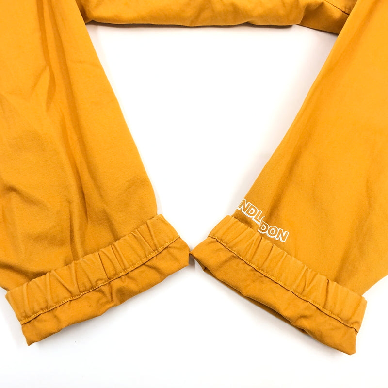 【現状渡し品】【メンズ】 GRIND LONDON グラインドロンドン HALF ZIP LS SHIRT ハーフジップ 長袖シャツ カジュアルシャツ トップス 142-261028-hn-05-fur サイズ：L カラー：イエロー系 万代Net店