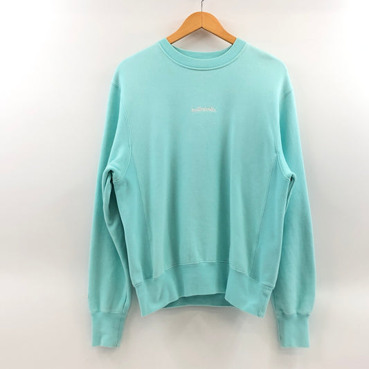【中古品】【メンズ】 BALLAHOLIC ボーラホリック FRONT LOGO SWEATSHIRT フロントロゴ スウェットシャツ トレーナー 長袖 トップス 142-261028-hn-06-fur サイズ：S カラー：ライトブルー 万代Net店