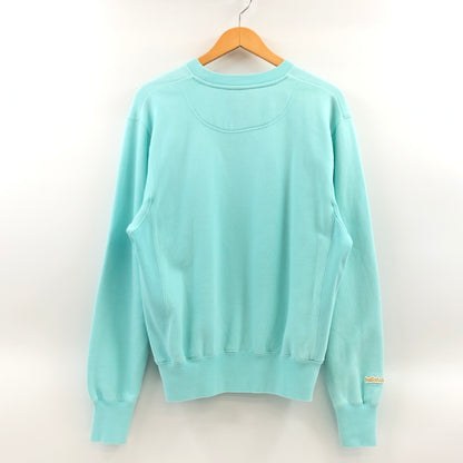 【中古品】【メンズ】 BALLAHOLIC ボーラホリック FRONT LOGO SWEATSHIRT フロントロゴ スウェットシャツ トレーナー 長袖 トップス 142-261028-hn-06-fur サイズ：S カラー：ライトブルー 万代Net店