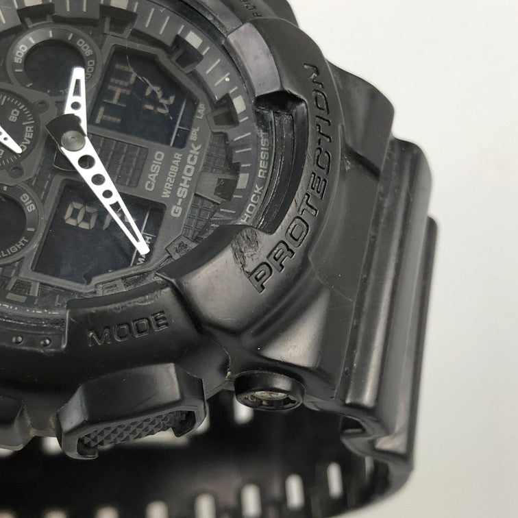 【中古品】【メンズ】 CASIO カシオ G-SHOCK GA-100-1A1JF 腕時計 196-250807-SY-04-iwa 万代Net店