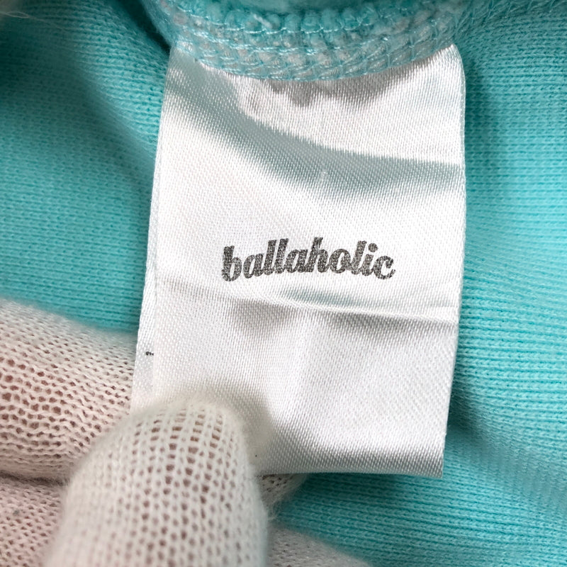 【中古品】【メンズ】 BALLAHOLIC ボーラホリック FRONT LOGO SWEATSHIRT フロントロゴ スウェットシャツ トレーナー 長袖 トップス 142-261028-hn-06-fur サイズ：S カラー：ライトブルー 万代Net店
