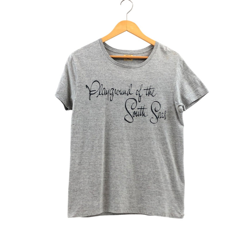 【現状渡し品】【メンズ】 JOHNSTON ジョンストン 半袖Tシャツ トップス 145-251208-hn-10-fur サイズ：S カラー：グレー 万代Net店