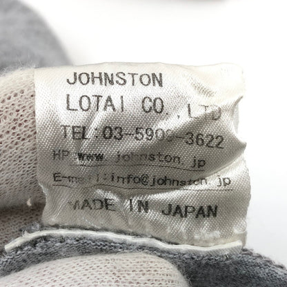 【現状渡し品】【メンズ】 JOHNSTON ジョンストン 半袖Tシャツ トップス 145-251208-hn-10-fur サイズ：S カラー：グレー 万代Net店