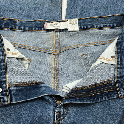 【中古品】【メンズ】 LEVI’S リーバイス 00S 550 DENIM PANTS 005504891 03年製 刻印989 デニムパンツ ボトムス 157-260521-sa-03-fur サイズ：36×32 カラー：インディゴ 万代Net店