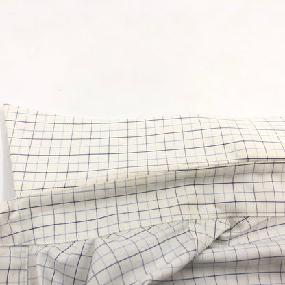 【中古品】【メンズ】 BROOKS BROTHERS 346 ブルックスブラザーズ346 90S LS CHECK SHIRT 長袖チェックシャツ カジュアルシャツ トップス 146-261028-hn-07-fur サイズ：17-6/7 カラー：ホワイト/ブルー 万代Net店