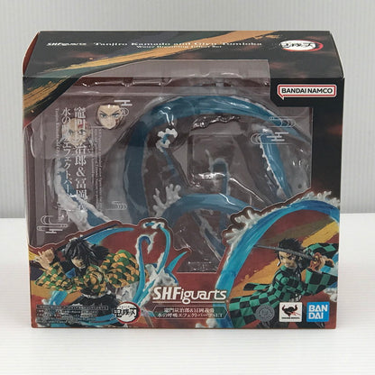 【中古美品】 バンダイスピリッツ S.H.Figuarts 鬼滅の刃 竈門炭治郎＆冨岡義勇 水の呼吸エフェクトパーツSET 未開封 051-261022-ti-08-tagh 万代Net店