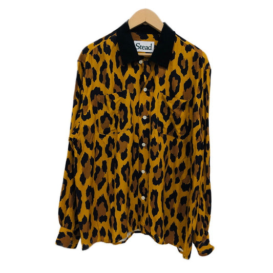 【中古美品】【メンズ】 J.S.HOMESTEAD ジャーナルスタンダードホームステッド ANIMAL PATTERN L/S SHIRT アニマルパターン ロングスリーブシャツ カジュアルシャツ トップス 147-250125-hn-05-fur サイズ：M カラー：マルチカラー 万代Net店