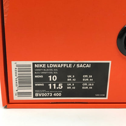 【中古品】【メンズ】 NIKE ナイキ × SACAI サカイ LDV WAFFLE "RED/BLUE" BV0073-400 LDV ワッフル レッド/ブルー スニーカー シューズ 靴 160-260520-hn-01-fur サイズ：28.0cm US10 カラー：マルチカラー 万代Net店