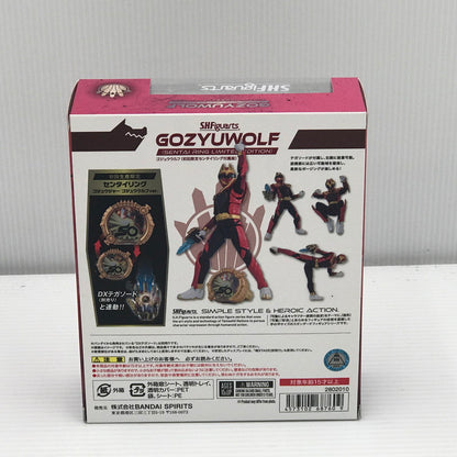 【中古美品】 S.H.Figuarts ゴジュウウルフ (初回限定センタイリング付属版) ナンバーワン戦隊ゴジュウジャー 未開封 箱ヤケあり 044-261022-ti-09-tagh 万代Net店