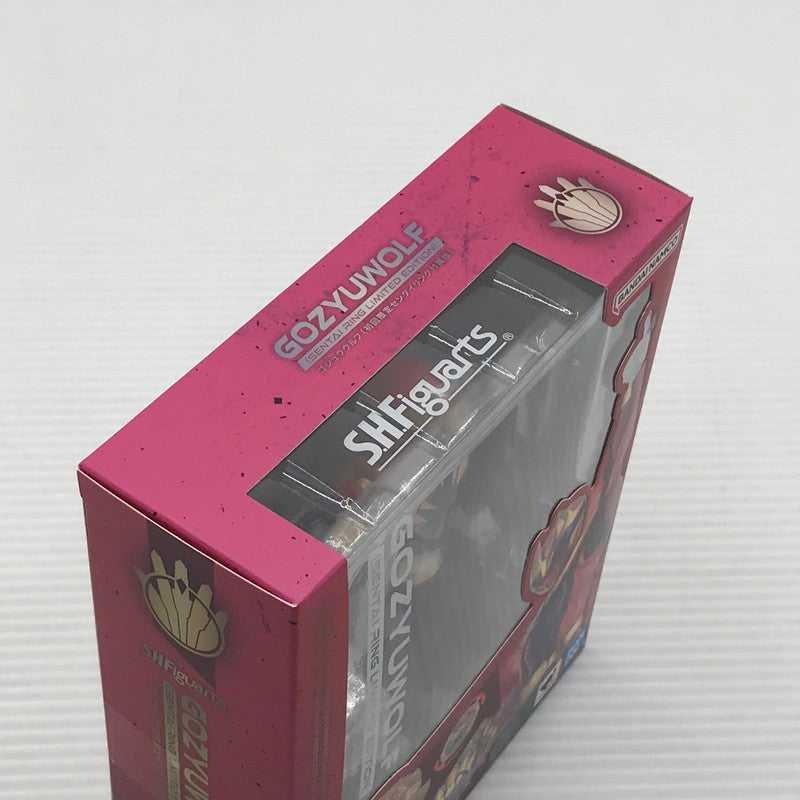 【中古美品】 S.H.Figuarts ゴジュウウルフ (初回限定センタイリング付属版) ナンバーワン戦隊ゴジュウジャー 未開封 箱ヤケあり 044-261022-ti-09-tagh 万代Net店