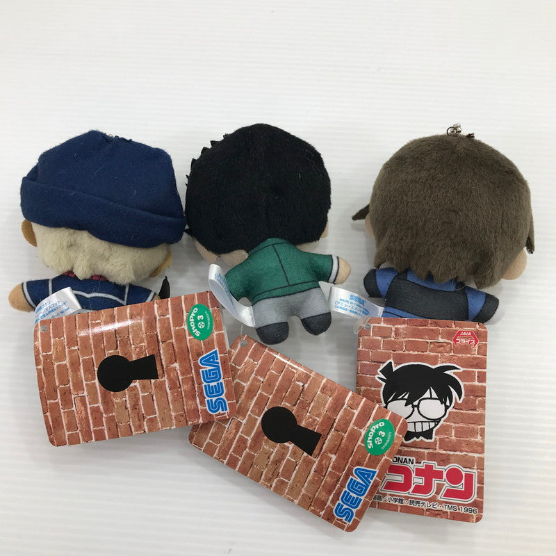 【中古美品】 名探偵コナン マスコットキーチェーン 警察学校組 松田 萩原 安室 伊達 スコッチ 5種セット セガ 052-260526-ti-10-tag 万代Net店