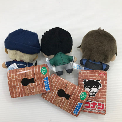 【中古美品】 名探偵コナン マスコットキーチェーン 警察学校組 松田 萩原 安室 伊達 スコッチ 5種セット セガ 052-260526-ti-10-tag 万代Net店