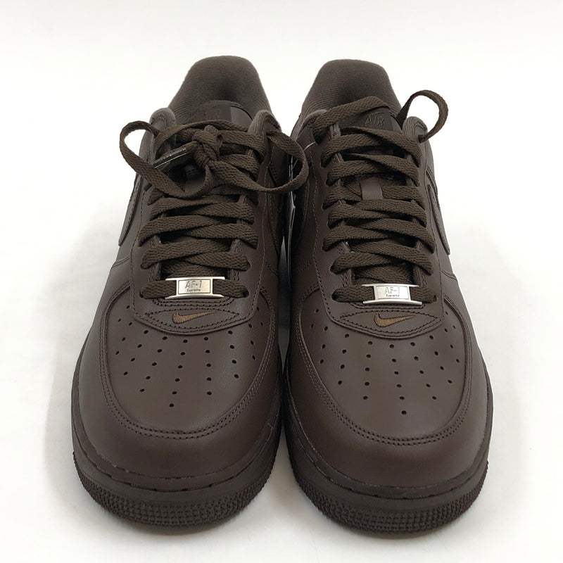 【中古美品】【メンズ】 SUPREME シュプリーム × NIKE ナイキ AIR FORCE 1 LOW "BAROQUE BROWN" CU9225-200 エアフォース1 ロー バロックブラウン スニーカー シューズ 靴 149-260520-hn-02-fur サイズ：28.5cm US10.5 カラー：ブラウン 万代Net店