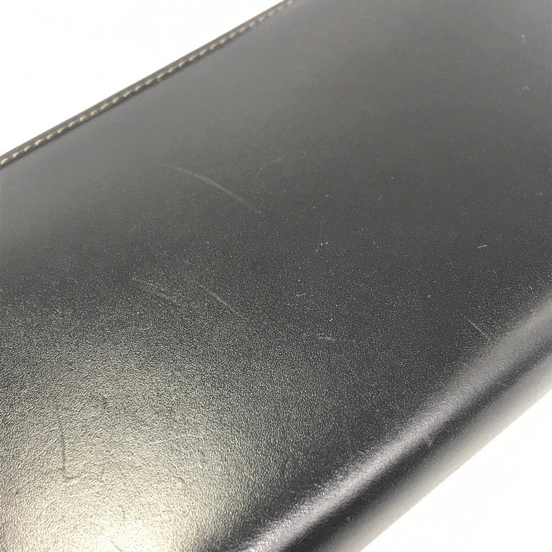 【中古品】【メンズ】 COCOMEISTER ココマイスター ROUND ZIPPER LONG WALLET ラウンドファスナーロングウォレット 財布 200-251008-rt-06-tag カラー：ブラック 万代Net店