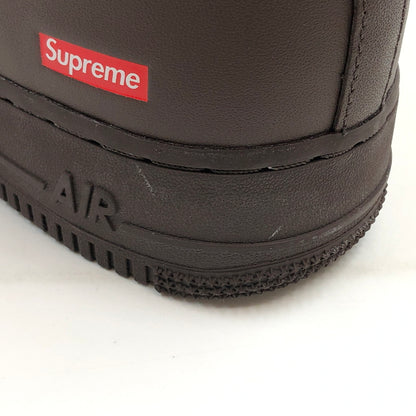 【中古美品】【メンズ】 SUPREME シュプリーム × NIKE ナイキ AIR FORCE 1 LOW "BAROQUE BROWN" CU9225-200 エアフォース1 ロー バロックブラウン スニーカー シューズ 靴 149-260520-hn-02-fur サイズ：28.5cm US10.5 カラー：ブラウン 万代Net店