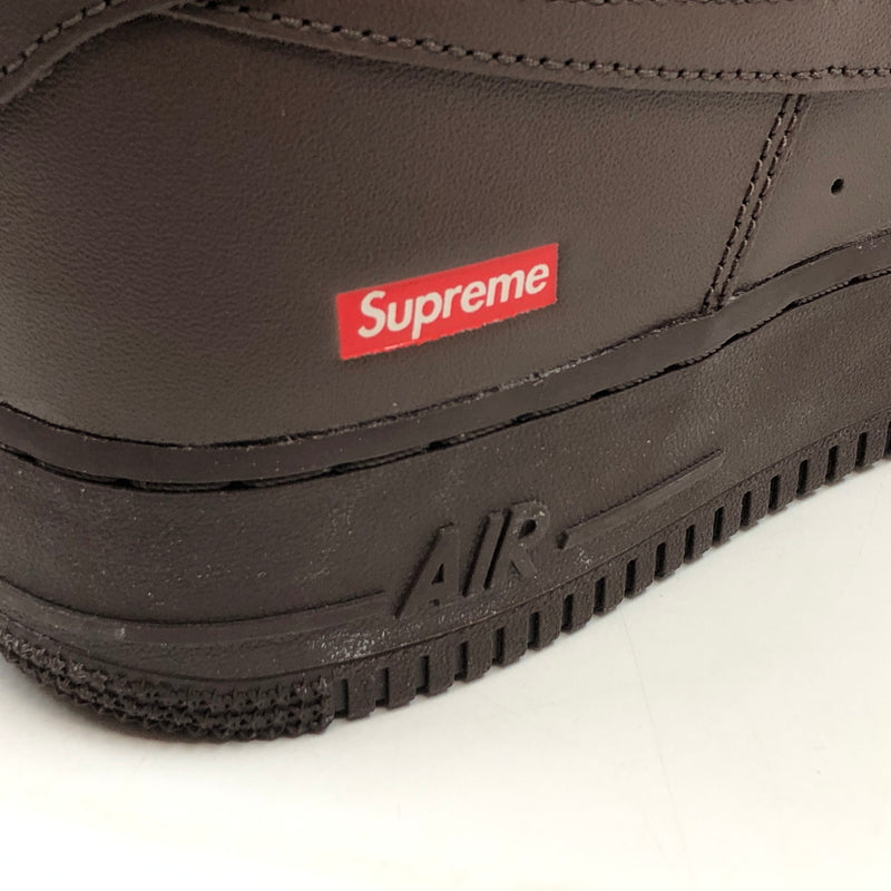 【中古美品】【メンズ】 SUPREME シュプリーム × NIKE ナイキ AIR FORCE 1 LOW "BAROQUE BROWN" CU9225-200 エアフォース1 ロー バロックブラウン スニーカー シューズ 靴 149-260520-hn-02-fur サイズ：28.5cm US10.5 カラー：ブラウン 万代Net店