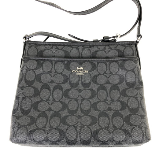 【中古品】【メンズ/レディース】 COACH コーチ F29210 シグネチャー ショルダーバッグ 180-250107-SY-12-iwa カラー：BLACK 万代Net店