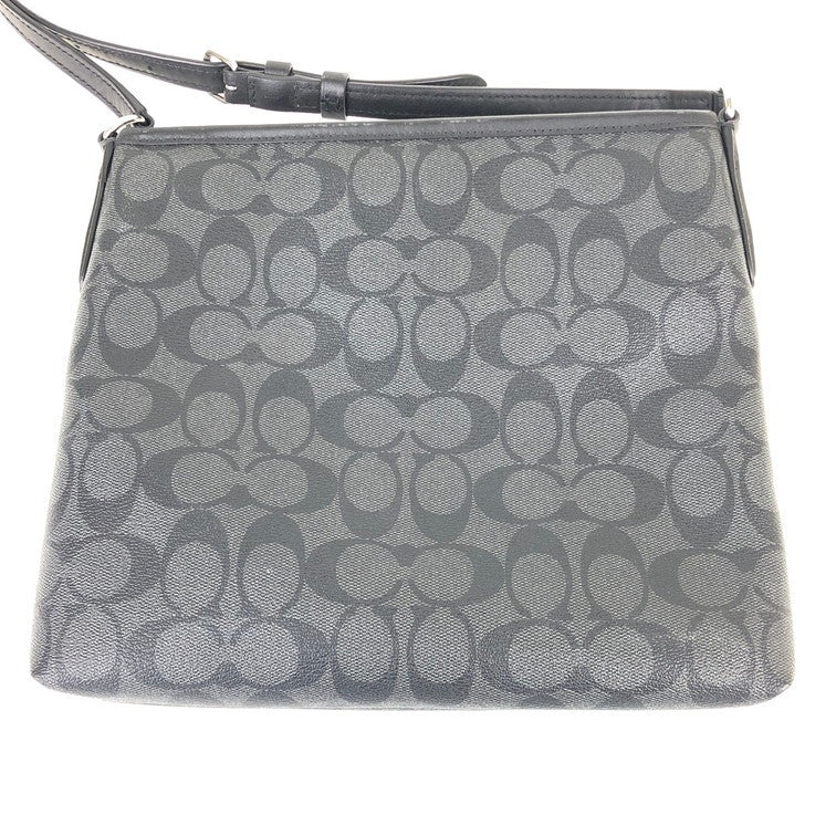 【中古品】【メンズ/レディース】 COACH コーチ F29210 シグネチャー ショルダーバッグ 180-250107-SY-12-iwa カラー：BLACK 万代Net店