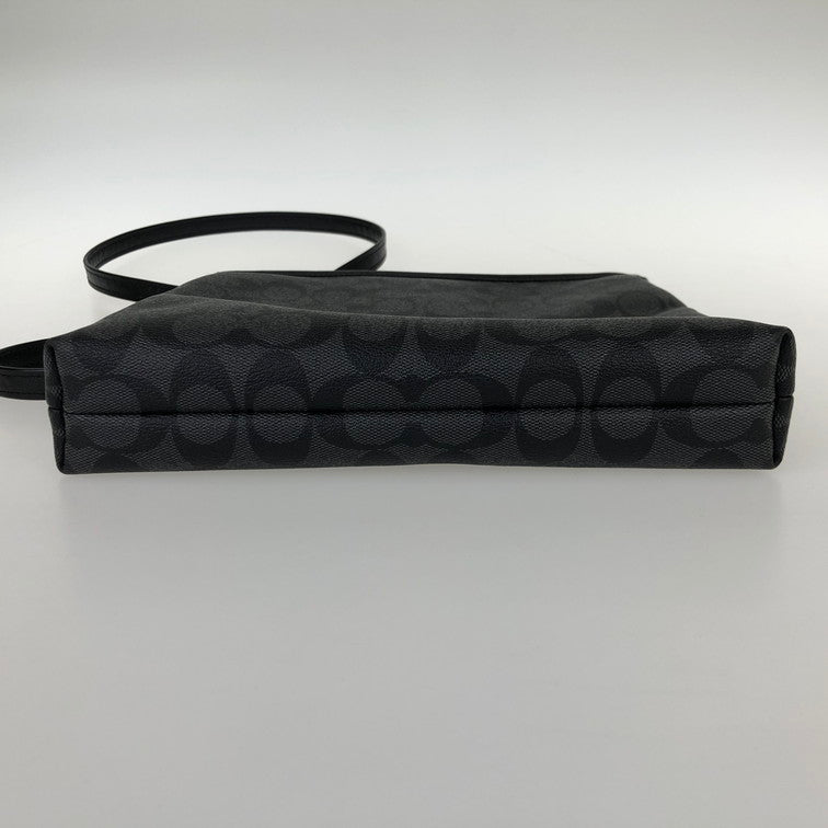 【中古品】【メンズ/レディース】 COACH コーチ F29210 シグネチャー ショルダーバッグ 180-250107-SY-12-iwa カラー：BLACK 万代Net店
