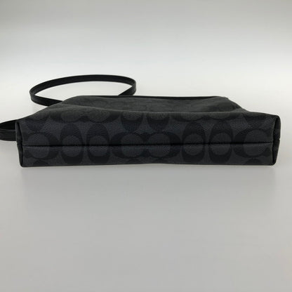 【中古品】【メンズ/レディース】 COACH コーチ F29210 シグネチャー ショルダーバッグ 180-250107-SY-12-iwa カラー：BLACK 万代Net店