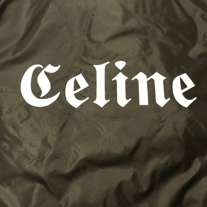 【中古品】【メンズ】 CELINE セリーヌ 2W694495 23AW ナイロン コーチジャケット アウター 141-231127-at-5-tei サイズ：48 カラー：カーキ 万代Net店