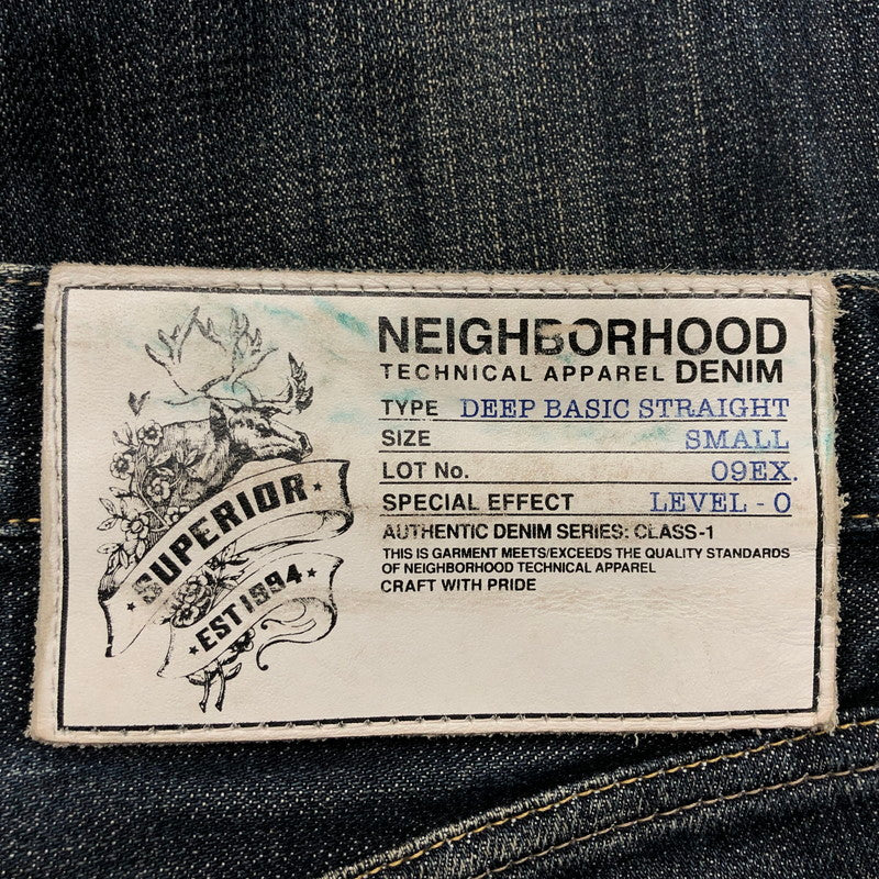 【中古品】【メンズ】 NEIGHBORHOOD ネイバーフッド デニムパンツ ボトムス 153-250126-hn-04-fur サイズ：S カラー：ダークインディゴ 万代Net店