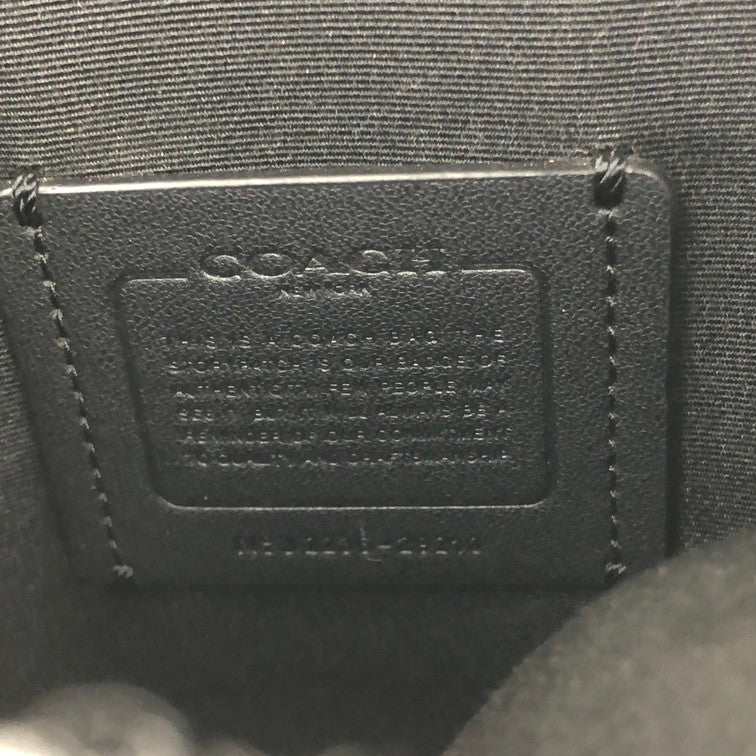 【中古品】【メンズ/レディース】 COACH コーチ F29210 シグネチャー ショルダーバッグ 180-250107-SY-12-iwa カラー：BLACK 万代Net店