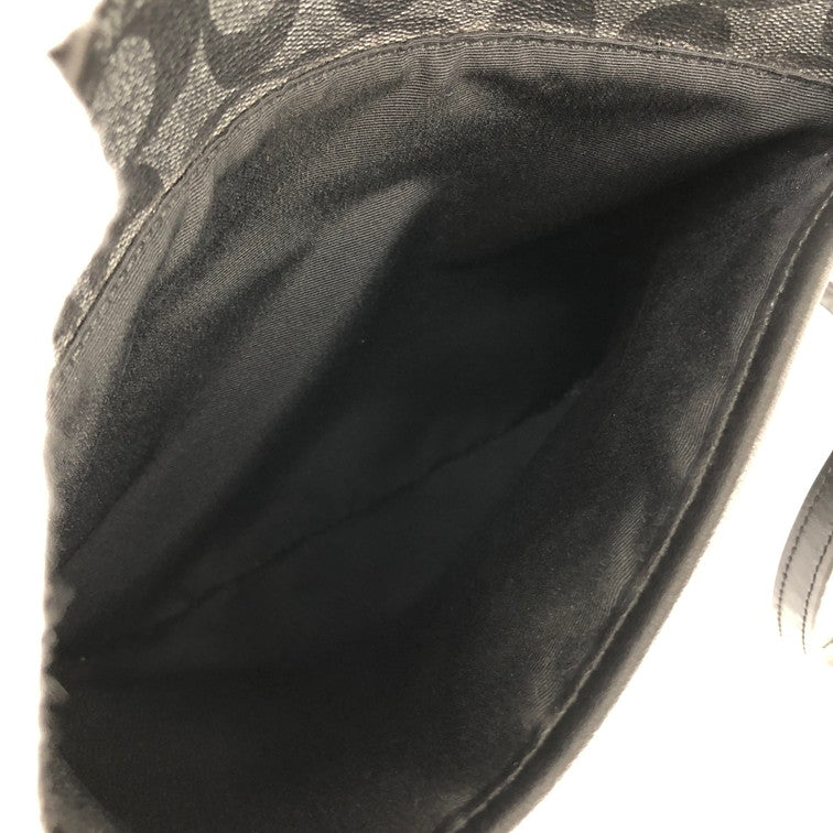 【中古品】【メンズ/レディース】 COACH コーチ F29210 シグネチャー ショルダーバッグ 180-250107-SY-12-iwa カラー：BLACK 万代Net店