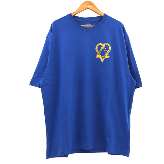 【中古美品】【メンズ】 PALACE パレス ×HIM TRI GRAM ヒム トライグラム S/S TEE 半袖Tシャツ トップス 142-260520-hn-05-fur サイズ：XXL カラー：ブルー 万代Net店