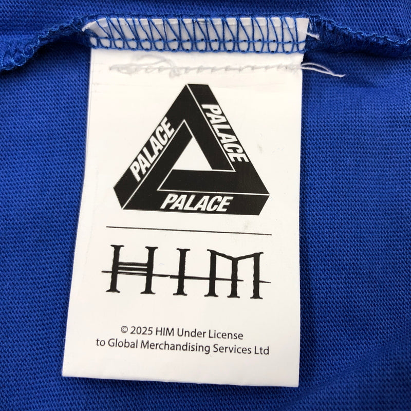 【中古美品】【メンズ】 PALACE パレス ×HIM TRI GRAM ヒム トライグラム S/S TEE 半袖Tシャツ トップス 142-260520-hn-05-fur サイズ：XXL カラー：ブルー 万代Net店