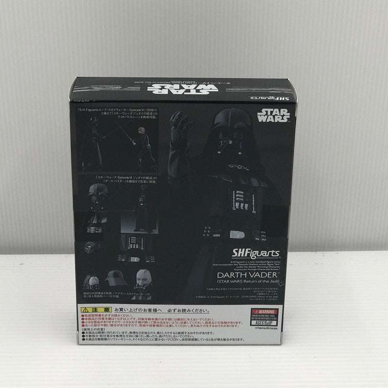 【中古美品】 S.H.Figuarts ダース・ベイダー スター・ウォーズ エピソード6 ジェダイの帰還 未開封 055-261022-ti-14-tagh 万代Net店