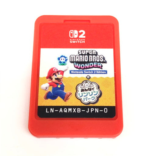 【中古美品】 スーパーマリオブラザーズ ワンダー Nintendo Switch 2 Edition + みんなでリンリンパーク 029-260816-ma-08-fur 万代Net店